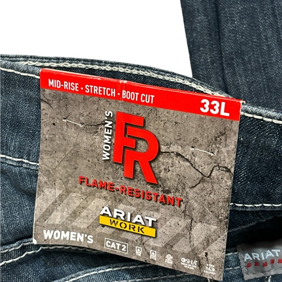 NWT WOMEN'S ARIAT FR Stretch DuraLight Ella Jean
SIZE 33L - Picture 7 of 14